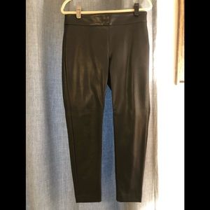 Ann Taylor faux leather leggings